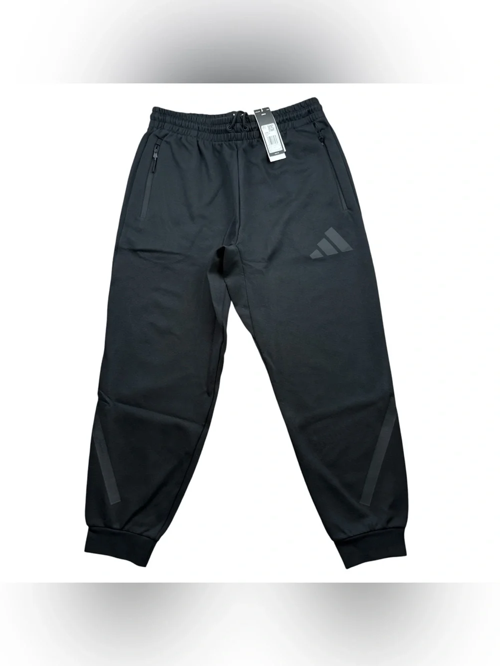 NWT Adidas Men's Z.N.E. Pants Black Track Sweatpants Joggers JD9599 Fleece sz. L